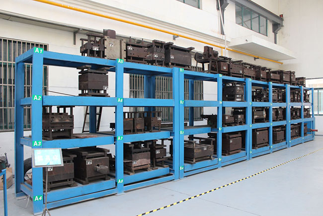 gravity casting mold library